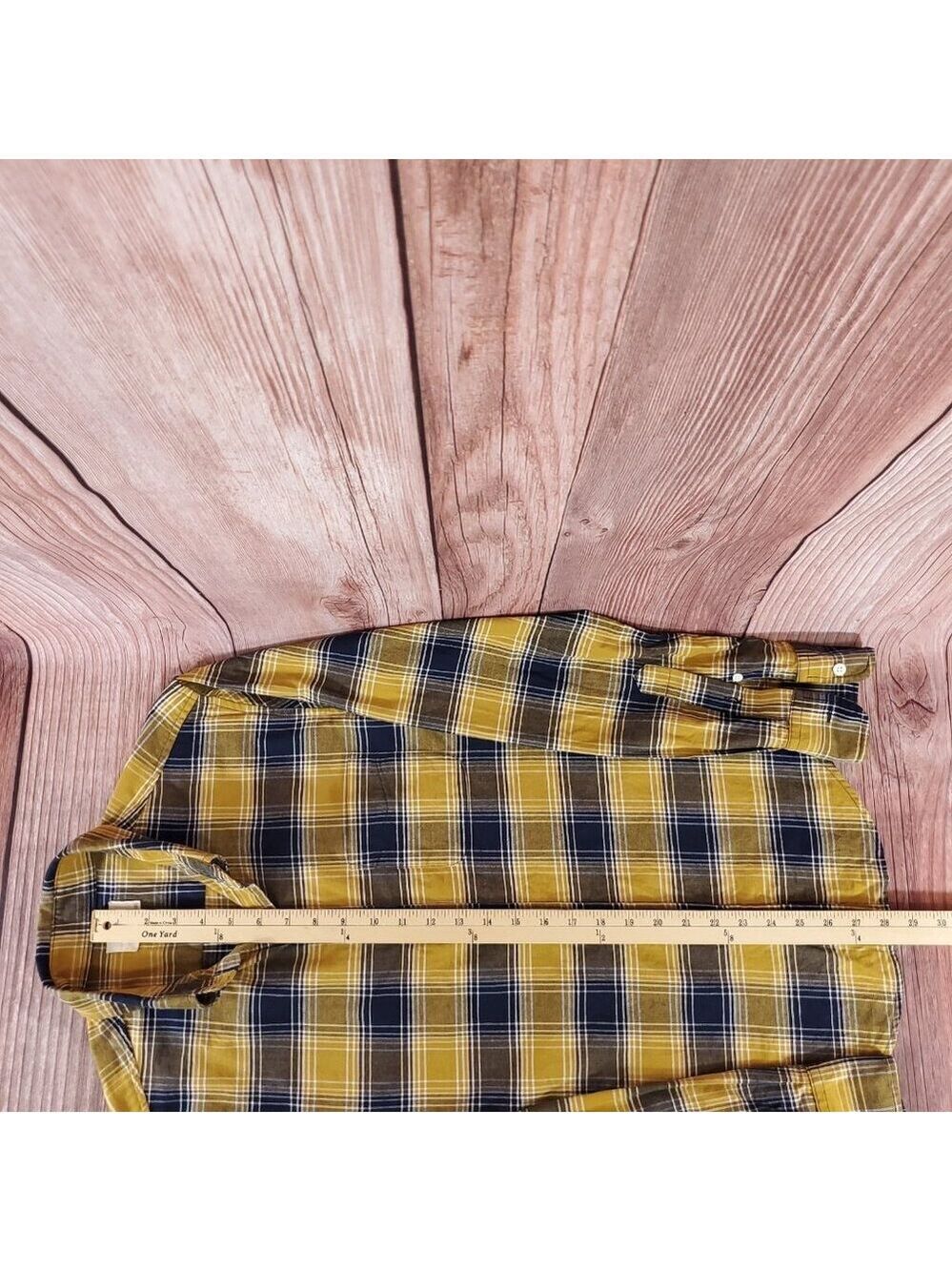 Band of Outsiders Mens Size 2 Medium Plaid LS Button Down Shirt USA Made - Picture 11 of 11
